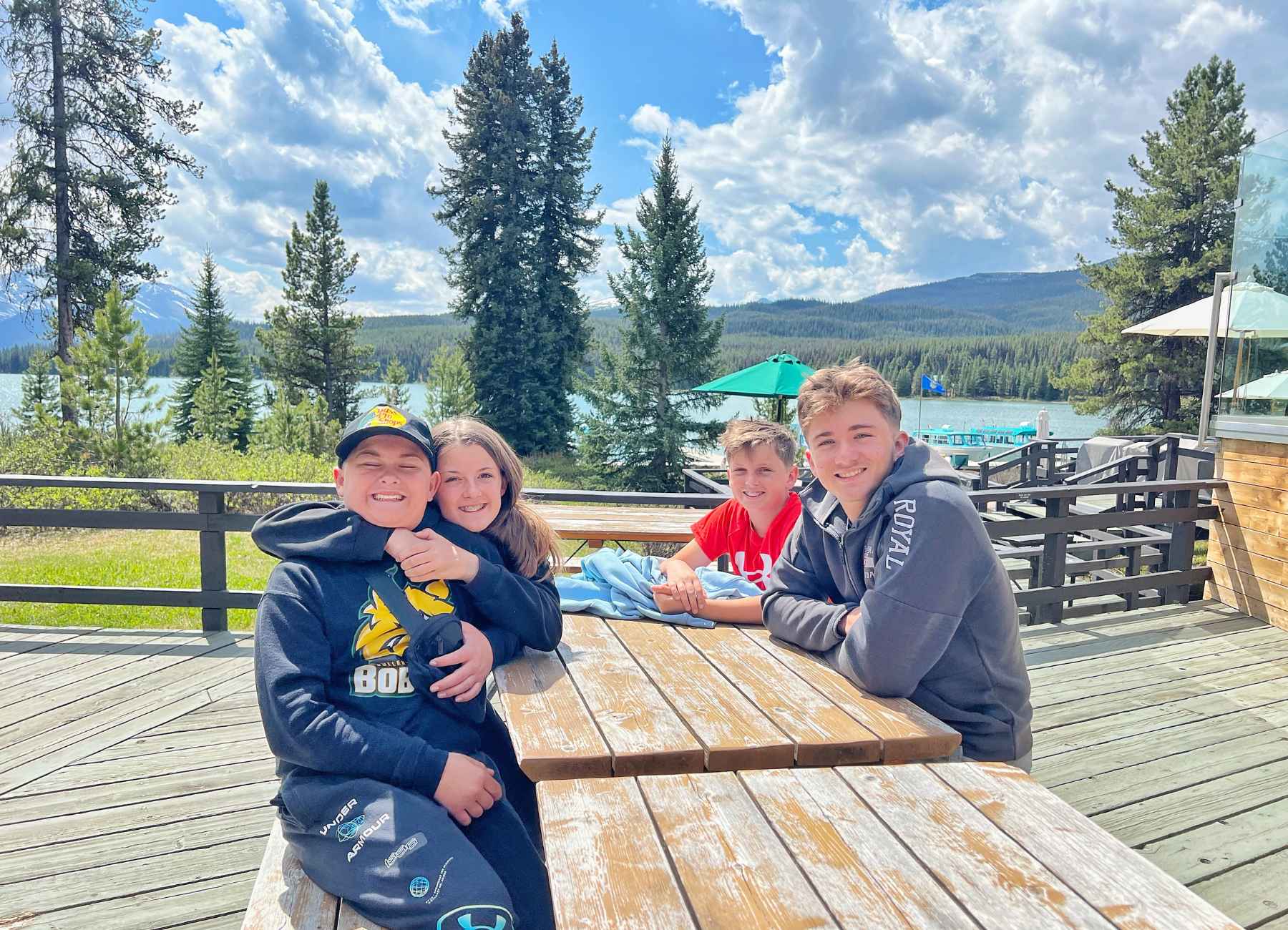 VISITING MALIGNE LAKE JASPER visual data 2