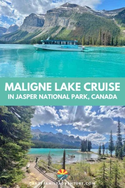 You won't want to miss the Maligne Lake Cruise when you visit Jasper National Park! The water color is amazing and Spirit Island is a special place to visit!