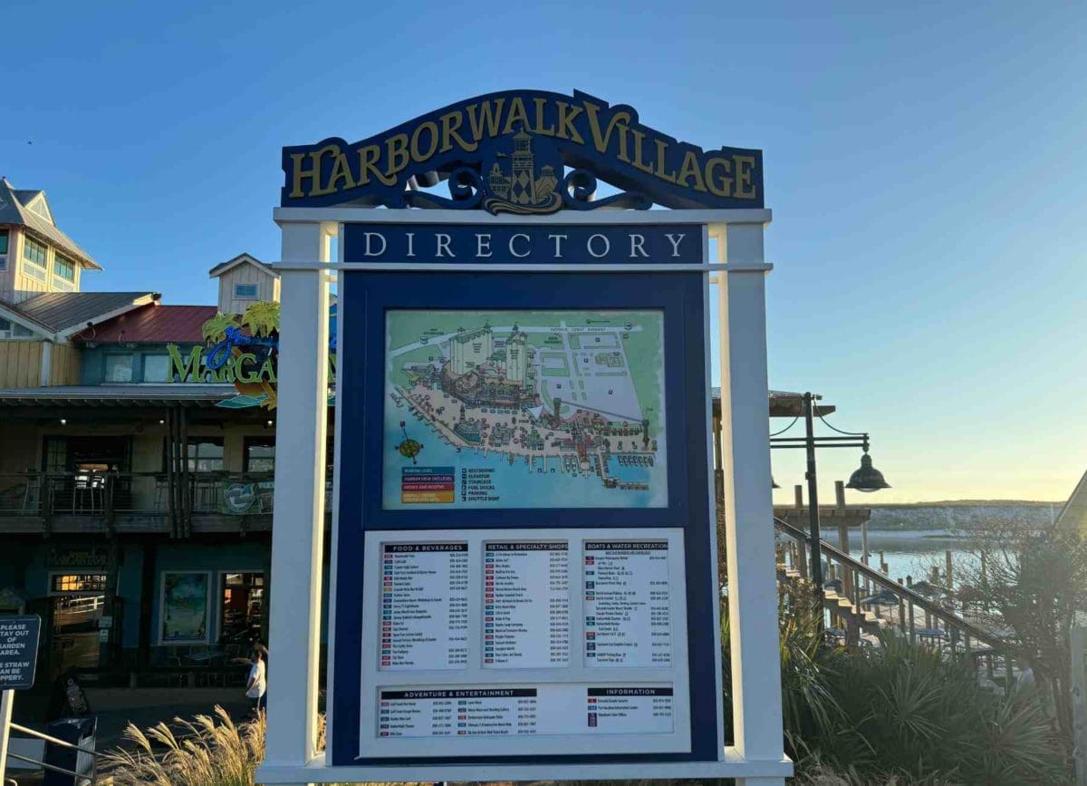 Harbor Walk Village in Destin has a lot of free things