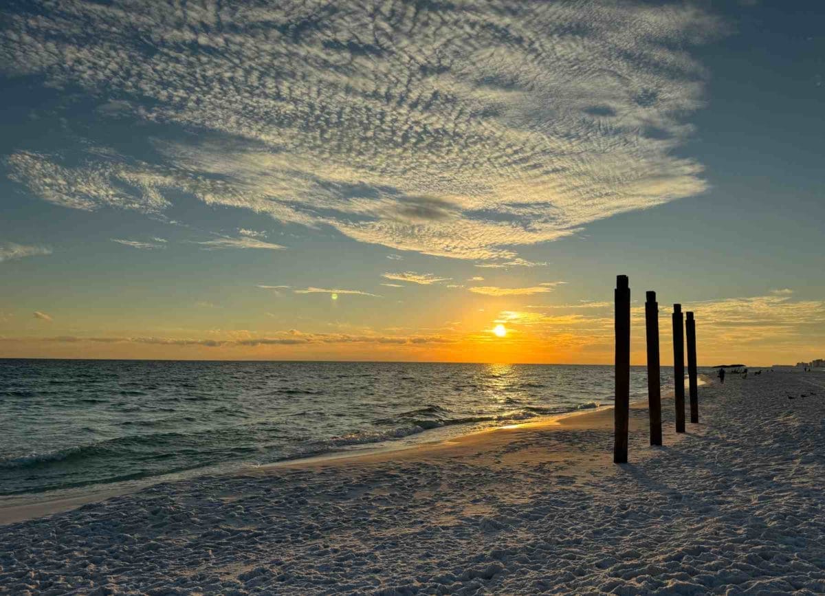 Sunset in Destin a great free thing to do in Destin