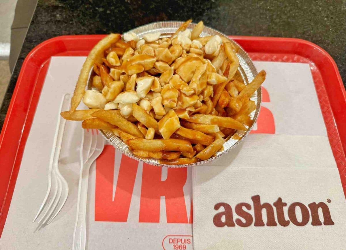 Picture of Poutine at Ashtons in Quebec City