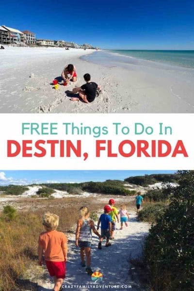 There are so many great free things to do in Destin Florida! Come check out our list and make your Destin vacation a success without spending a ton of money!