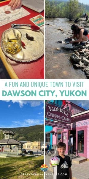 Dawson City in Yukon, Canada is such a unique and fun place to visit. Don't miss it when you are on your way to Alaska! Gold panning, sour toe shot, ice cream, yummy food and great shows! 