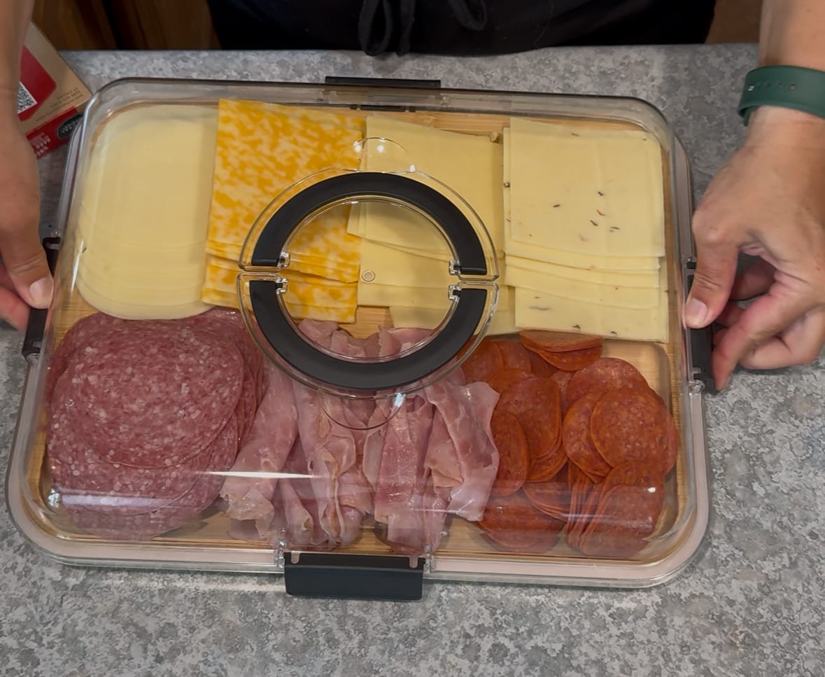 Portable Charcuterie Board With Lid! - Image 2
